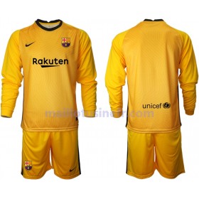 Maillot de Foot FC Barcelone Gardien 2020-21 Manches Longues V002 - Enfant